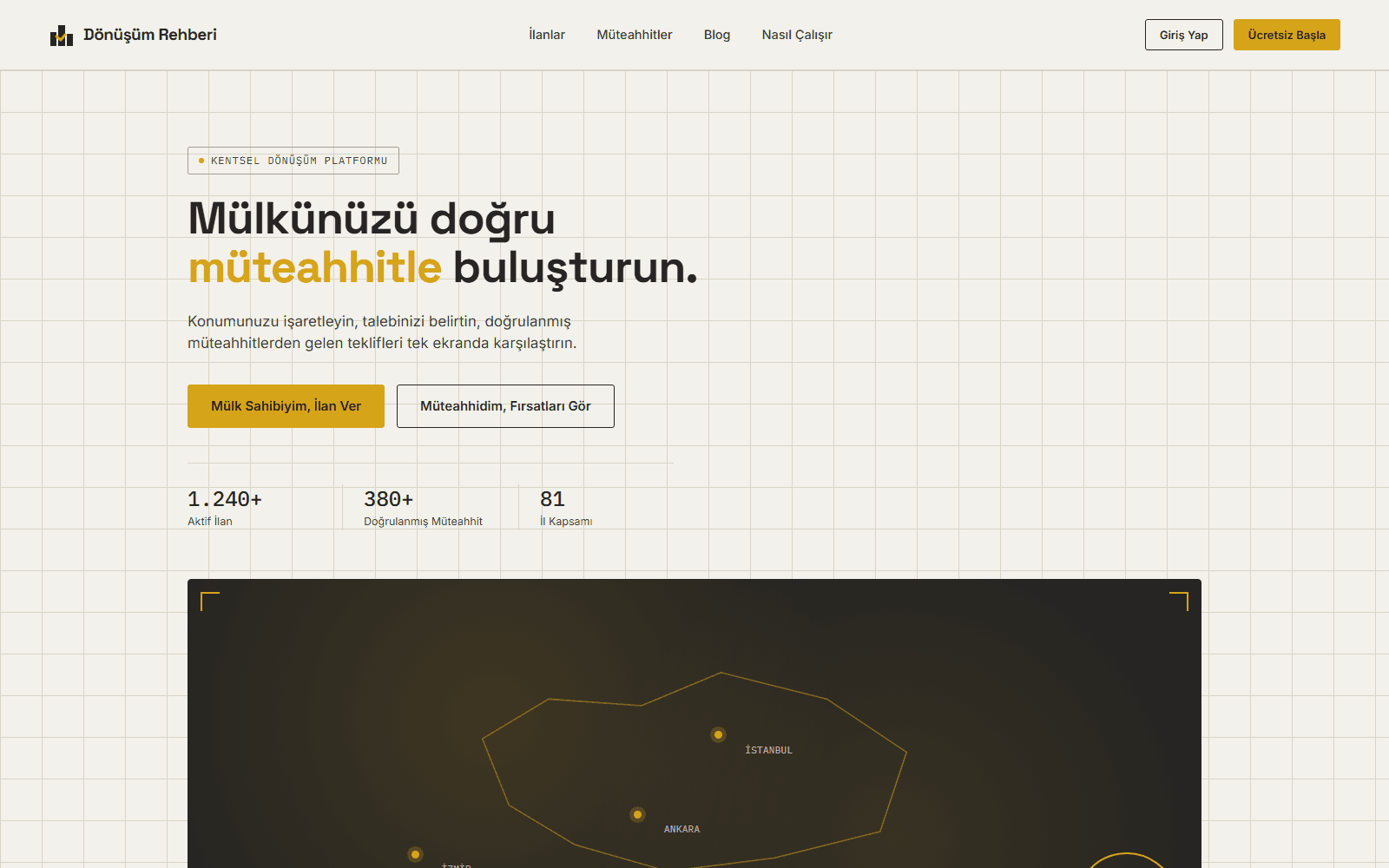 Dönüşüm Rehberi ekran görüntüsü