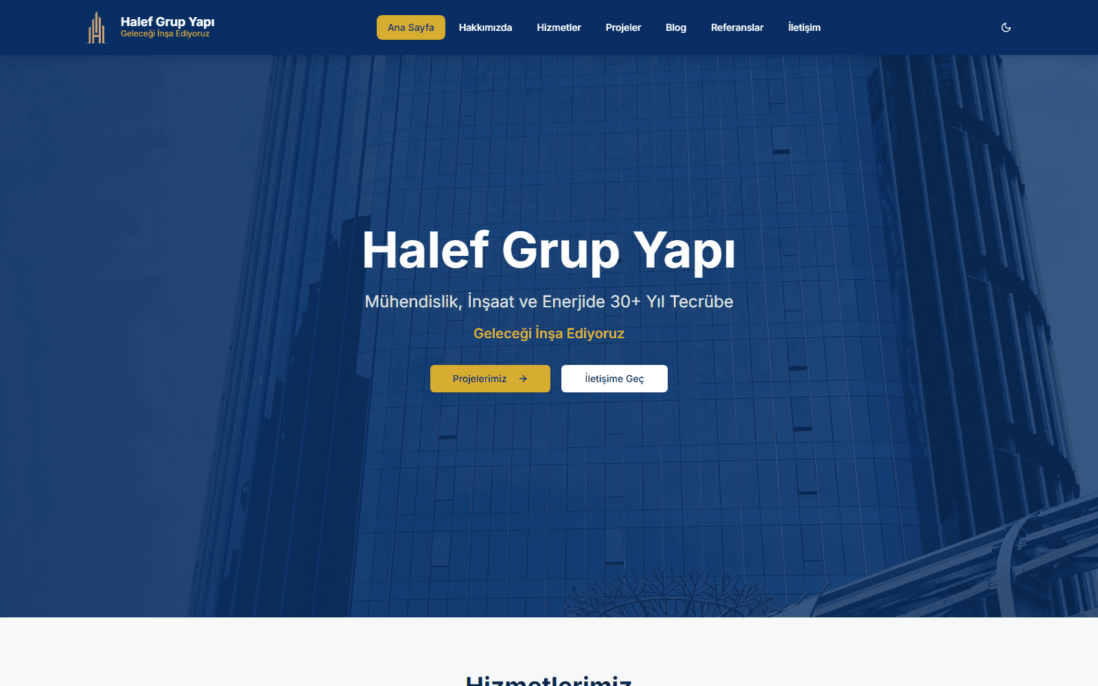 Halef Yapı ekran görüntüsü