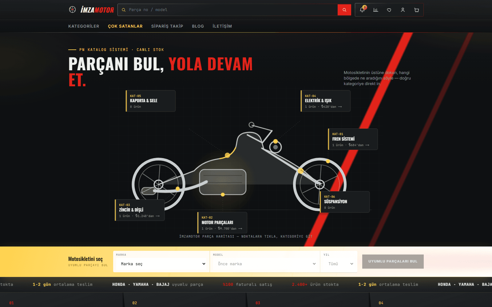 İmzamotor ekran görüntüsü