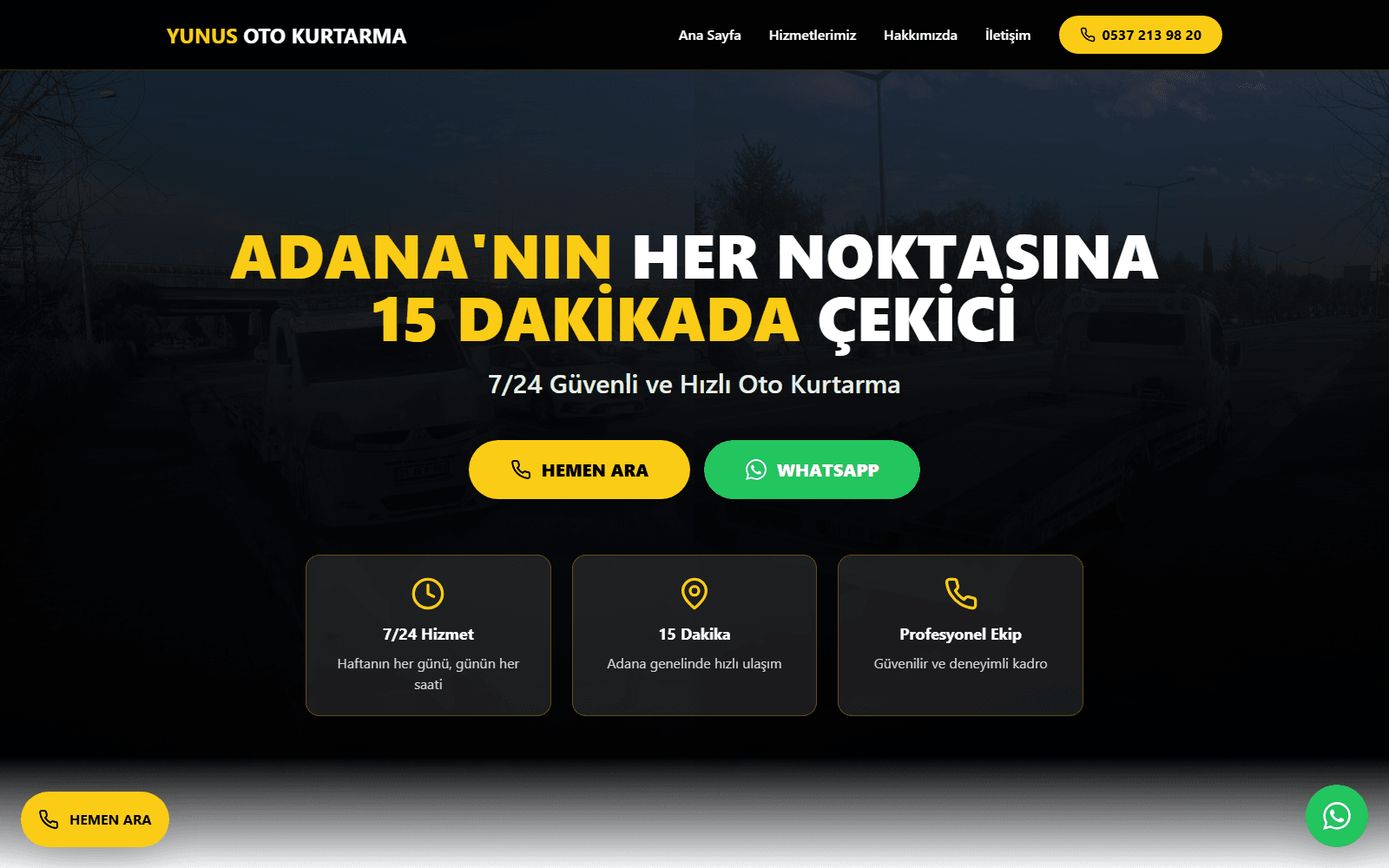 Yunus Oto Kurtarma ekran görüntüsü